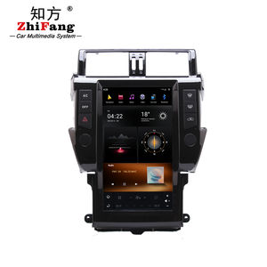 테슬라 안드로이드 13 DSP 자동차 라디오 멀티미디어 플레이어 도요타 프라도 2014 대 한 GPS 네비게이션-2017 13.6 "8 + 128gb DVD 플레이어 8/128GB - Product Image 2