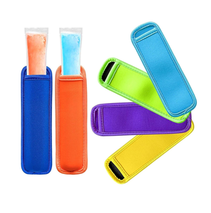 Langlebige Neopren-Eiscreme-Hüllen, Weiche <span class=keywords><strong>Anti</strong></span>-Frost-Eisstielhalter, Waschbare Wiederverwendbare Eiscreme-Abdeckung, Tragbar für Alle Jahreszeiten - Product Image 2