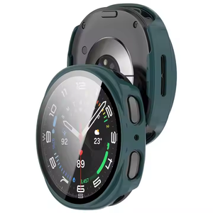 2025 nouveau modèle pour Samsung Galaxy Watch 8 40mm 44mm housse de protection d'écran Film de <span class=keywords><strong>verre</strong></span> trempé + étui de protection dur pour montre PC - Product Image 2