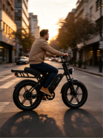 Vélo de montagne électrique pour adultes avec moteur central, frein à disque sans balais, cadre en acier, affichage numérique