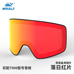 Gafas de esquí originales Whale con lentes magnéticas, talla única, antivaho, impermeables, a prueba de viento, gafas protectoras para campo de nieve de invierno - Product Image 3