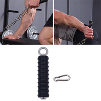 Empuñaduras de mano de fuerza de tríceps para gimnasio, accesorio de máquina de Cable, equipo de Fitness muscular para brazo