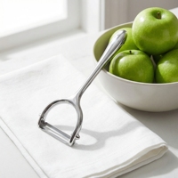 Vente flash : Éplucheurs manuels en acier inoxydable pour fruits et légumes (pommes, tomates, concombres, oranges, carottes, mangues)