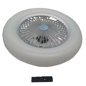 Nordic Style 5 Blade <b>Glass</b> LED Chandelier <b>Ceiling</b> Fan with DC Motor 10-Year Warranty Bedroom & Restaurant Use - Product Image 1