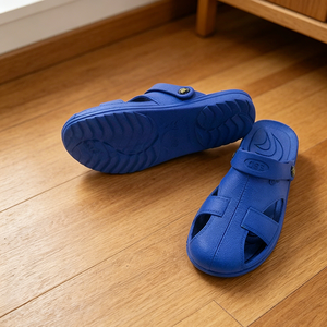 Sandalias de Seguridad Antiestáticas de PU Unisex con Diseño Personalizado, Sandalias Antiestáticas para Cuarto Limpio, Pantuflas ESD para Fábrica de Electrónica - Product Image 6