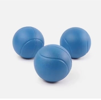 Balle anti-stress promotionnelle en PU souple, mini, rebondissante, pour soulager le stress, jouet de tennis à presser