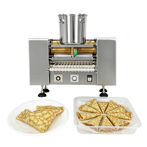 Machine à crêpes haute performance compatible <span class=keywords><strong>induction</strong></span>, température réglable <span class=keywords><strong>pour</strong></span> snack-bar, <span class=keywords><strong>plaque</strong></span> de cuisson <span class=keywords><strong>pour</strong></span> galettes, contrôle précis - Product Image 1