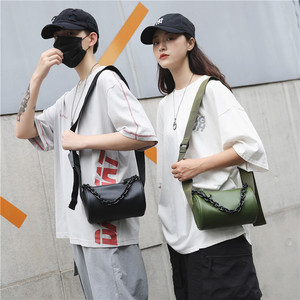 Sac bandoulière unisexe imperméable, mini sac à bandoulière tendance avec fermeture éclair, doublure en PU, motif bonbon - Product Image 4
