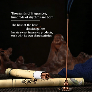 Bastoncini di Incenso Naturale Premium in Legno di Agar, Sandalo di Montagna Invecchiato, 20g Incenso Artigianale per Aromaterapia - Product Image 2