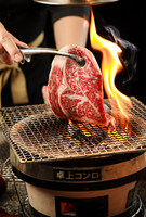 Barbecue japonais de table au charbon de bois, poêle en argile ronde, Hibachi Konro, four à barbecue pour l'intérieur et l'extérieur