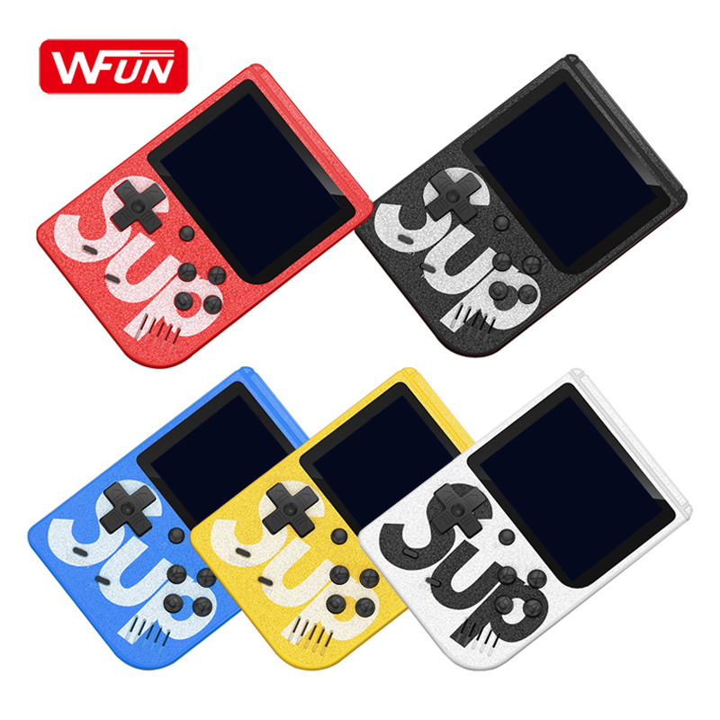 Новая фабричная Ретро игровая консоль, ТВ, Классический игровой плеер, 400 встроенных игр, портативная консоль с AV-кабелем