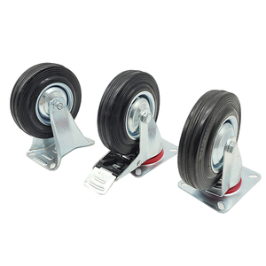 Ruedas Giratorias <span class=keywords><strong>para</strong></span> <span class=keywords><strong>Muebles</strong></span> de 3, 4 y 5 Pulgadas, Ruedas de Termoplástico con Borde de PP, Diseño Moderno <span class=keywords><strong>para</strong></span> Baño y Sala de Estar - Product Image 2