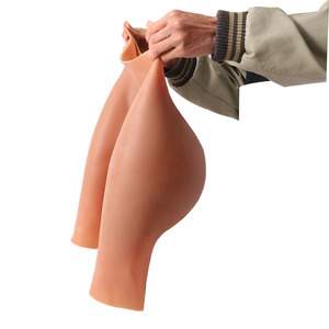 Culotte rembourrée pour femme, taille plus, 40 pouces de tour de taille, faux fessier et hanches, coussinets en silicone doux pour rehausser les fesses, plus épais, pour femme - Product Image 6
