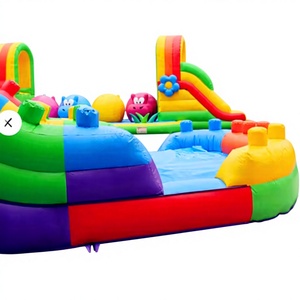 Toboggan aquatique gonflable en promotion – Toboggan aquatique et sec pour enfants et adultes, idéal pour les zones de jeux extérieures - Product Image 6