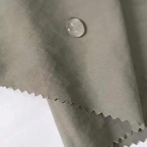 Certificazione Grs tessuto in Nylon riciclato al 100% PA/PU/PVC rivestito impermeabile 210t tessuto in taffetà Ripstop per tenda impermeabile