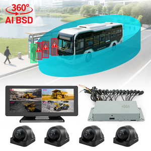 ระบบกล้องมองภาพรอบทิศทาง 360 องศา 3 มิติ พร้อม AI สำหรับจุดบอด (ADAS, DSM, BSD)  จอภาพ MDVR ขนาด 12.3 นิ้ว 4-6 ช่อง  ระบบบันทึกภาพ DVR  มองภาพแบบ Bird <span class=keywords><strong>View</strong></span> สำหรับรถบัส - Product Image 3