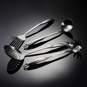 Sự lựa chọn hàng đầu 18/10 satin đánh bóng nhà bếp đồ dùng thép không gỉ súp lò nồi và Turner 2001001 - Product Image 6