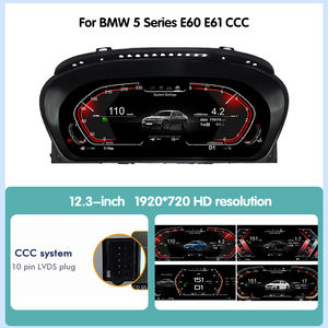 12.3 "quadro strumenti digitali per BMW <span class=keywords><strong>serie</strong></span> 5 E60 E61 <span class=keywords><strong>2002</strong></span> - 2009 CCC Virtual Cockpit LCD pannello tachimetro misuratori di tachimetro - Product Image 3
