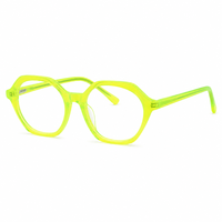 Lunettes carrées en acétate de cristal pour enfants, monture optique légère à bordure complète, modèle 91006, pour usage quotidien