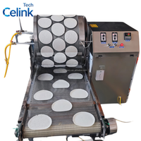 Machine automatique pour la fabrication de feuilles de rouleaux de printemps, d'injera, de crêpes et de wraps, moule rond en acier inoxydable 304 pour la transformation alimentaire