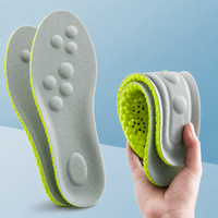 Semelles Confortables Respirantes en PU à Prêt à Expédier (RTS) avec Infusion d'Armoise, Échantillon Gratuit, Anti-Transpiration Toutes Saisons