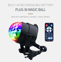 Mini RGB Disco Ball Lampe 4 Typ Plug-in DJ LED Licht Auto Umgebung Sound Aktivierte Lichter für Party Weihnachts bar Ktv Tanzfläche