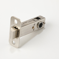 Cylindres de serrure à languette à pas variable de 70 mm, argentés, 35-45 mm, en acier et zinc durables pour portes de maison et de salle de bain