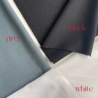 Tissu d'interfaçage thermocollant en sergé 100 % polyester