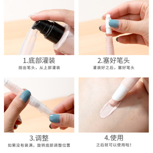 Bolígrafo Decantador de Cosméticos 35ml, Rotatorio al Vacío, Tamaño Viaje, para Base, Corrector, Esencia, Brillo Labial e Iluminador - Product Image 4