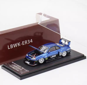 1:64 Nissan GT-<span class=keywords><strong>R</strong></span> R35 Lb <span class=keywords><strong>r</strong></span>ộng cơ thể Hợp kim nhôm Diecast sửa đổi xe mô hình-Quà Tặng - Product Image 2