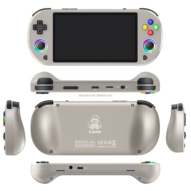 Z Wholesale M22 Pro Handheld Game Console PS1 CPS3 EmuELEC Gift 5 Inch IPS 1920x1080 Screen 64GB Memory Video Gamepad Controller