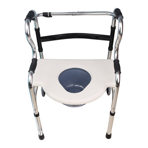 Siège de toilette Joy Point Walker avec chaise de toilette pour salle de bain, cadre en alliage d'aluminium, accessoire de douche - Product Image 1