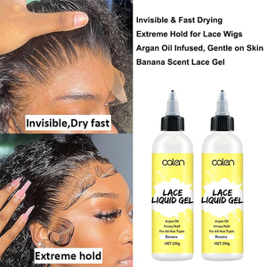 <span class=keywords><strong>Gel</strong></span> Líquido para Cabello con Aroma a Plátano, 200 ml, Fórmula Mejorada, Marca Privada, Resistente al Agua y al Sudor, Ingredientes Naturales, Fijación Extrema - Product Image 2