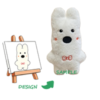 Personnage personnalisé, peluche personnalisée, super douce, brodée, longue peluche, kawaii, OEM