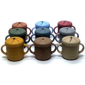 Gobelet en silicone de qualité alimentaire réutilisable, gobelet à lait en silicone personnalisé pour bébé - Product Image 5