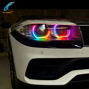 Aros de Ángel Halo de Acrílico Cristal LED RGBW de Persecución Multicolor con Control por APP para Reacondicionamiento de Coches <span class=keywords><strong>BMW</strong></span> E90 E92 F10 F30 - Product Image 2