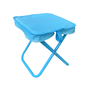 Tabouret pliable miniature de style sac à main en tissu Oxford de qualité supérieure, chaise portable pour le camping en plein air, la pêche et les pique-niques - Product Image 2