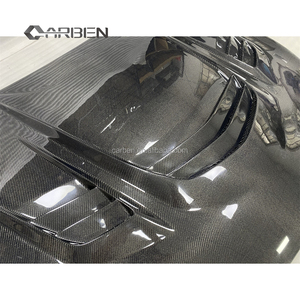 インフィニティG37クーペポーラスエンジンフード用の新設計のカーボンファイバーフロントフードが新しい状態にアップグレード - Product Image 4