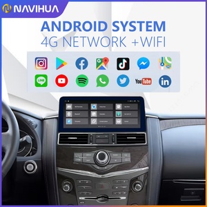 Autoradio Android Navihua pour Nissan Patrol Y62 Infiniti QX80 QX56 Amanda 2010 - 2020, Navigation GPS, Miroir - Product Image 3