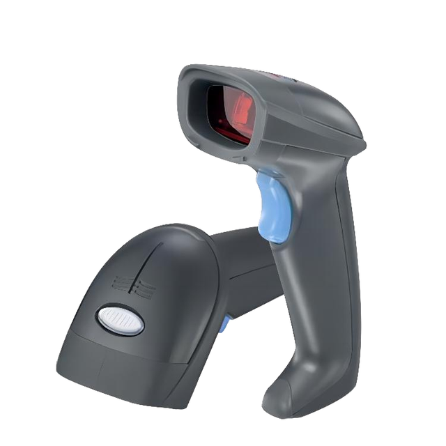Supermarket Handheld Barcode Scanner 1D & 2D Blue Tooth 2.4G Wireless & Wired USB Interface QR Bar Code Reader in Stock