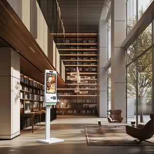 Hot Bán 21.5 23.6 27 32 Inch Bãi Đậu Xe Tự Dịch Vụ Tự Trả Tiền Máy Đa Chức Năng Android OS Cho Bãi Đậu Xe Khu Vực Dịch Vụ - Product Image 5