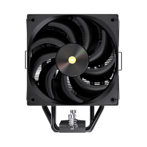 Lovingcool พัดลมคอมพิวเตอร์120มม. PWM ไม่มีไฟ <span class=keywords><strong>CPU</strong></span> 205W TDP 4ท่อความร้อนสำหรับเล่นเกม - Product Image 5