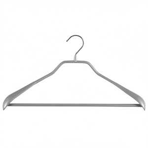 Percha metálica con barra para almacenamiento y organización de ropa - Product Image 2