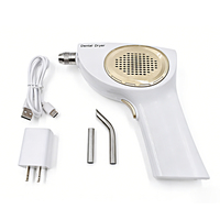 Séchoir buccal portable de haute qualité avec poignée ergonomique rechargeable et embouts interchangeables pour la vente en gros
