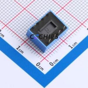 DR-04LT DIP Switch Through hole Component (THT),P=2.54mm Switch Flat Toggle, Raised Type Single Pole Single Throw 4 2.54mm - Product Image 2