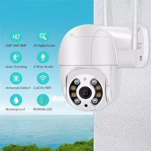 Caméra intelligente PTZ Glomarket Tuya 3MP WiFi Intercom bidirectionnel Suivi automatique Caméra de sécurité IP Full HD CMOS Prise en charge de la carte mémoire - Product Image 3