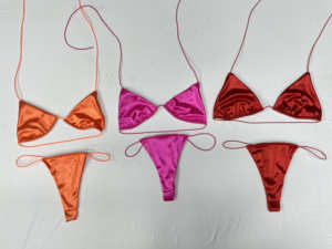 2025 High Quality Two-Piece Women's <strong>Swimsuit</strong> Sexy <strong>Bikini</strong> Beachwear <strong>Thong</strong> Style Manufactured with Spandex/Nylon - Product Image 5