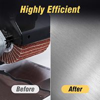Roue de polissage et de finition en nylon pour acier inoxydable, OEM/ODM, vente en gros