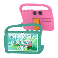 Nueva Tablet Infantil de 7 Pulgadas con Cuatro Núcleos, Android 12, Tablet Educativa para Niños, 4GB/32GB