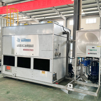 Tour de refroidissement à contre-courant en métal personnalisable pour machines de fusion laser et de moulage par injection